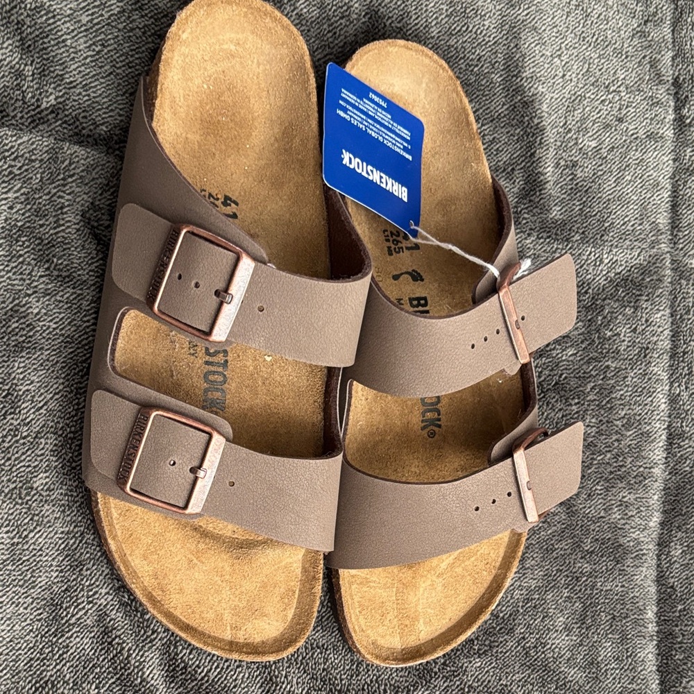 Birkenstock Tan Double-Strap Sandals